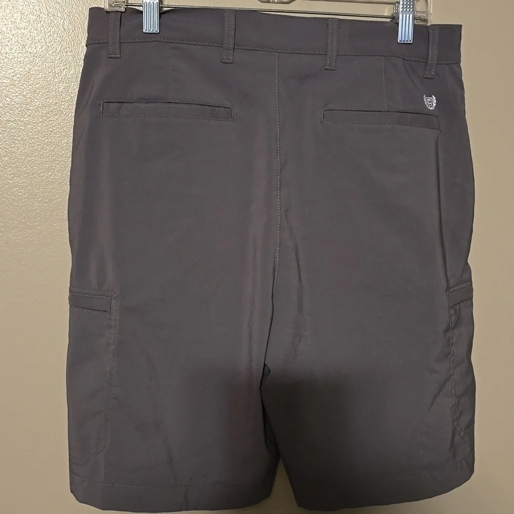 Chaps‎ Gray Men's Cargo Shorts Size 32